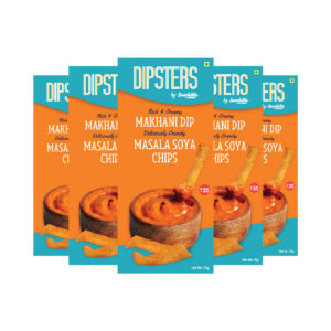 Makhani Dip with Masala Soya Chips (Pack Of 5)