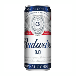 Budweiser 0.0 Non Alcoholic Beer (Pack of 6)