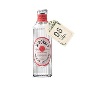 Sepoy & Co Hibiscus Tonic Water (Pack of 6)