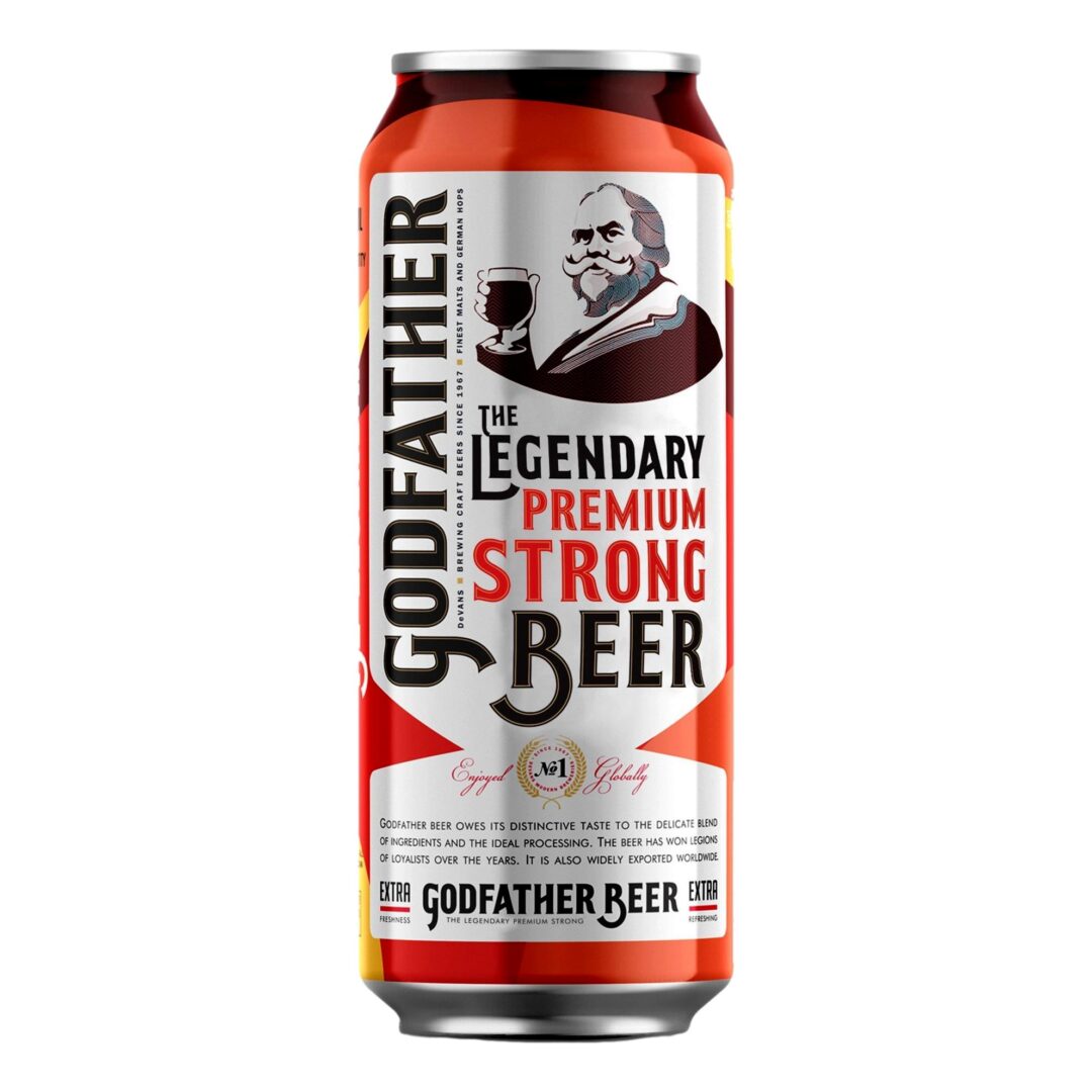 Godfather Super Strong Premium Beer - Barfecto