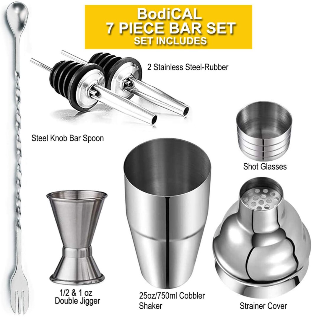 2 Oz. 1 Oz. 18-8 Stainless Steel Double Jigger 