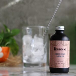 Bartisans Hibiscus Lavender Martini Mix – Premium Cocktail Mixer