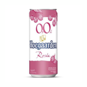 Hoegaarden Rosee Non Alcoholic Beer 330ml (Pack of 24)