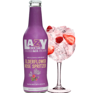 Lazy Cocktails – Elderflower Rose Spritzer (250 ml each)